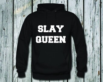 Slay Queen Hoodie - Crew neck / Hoodies / Game of throne shirt