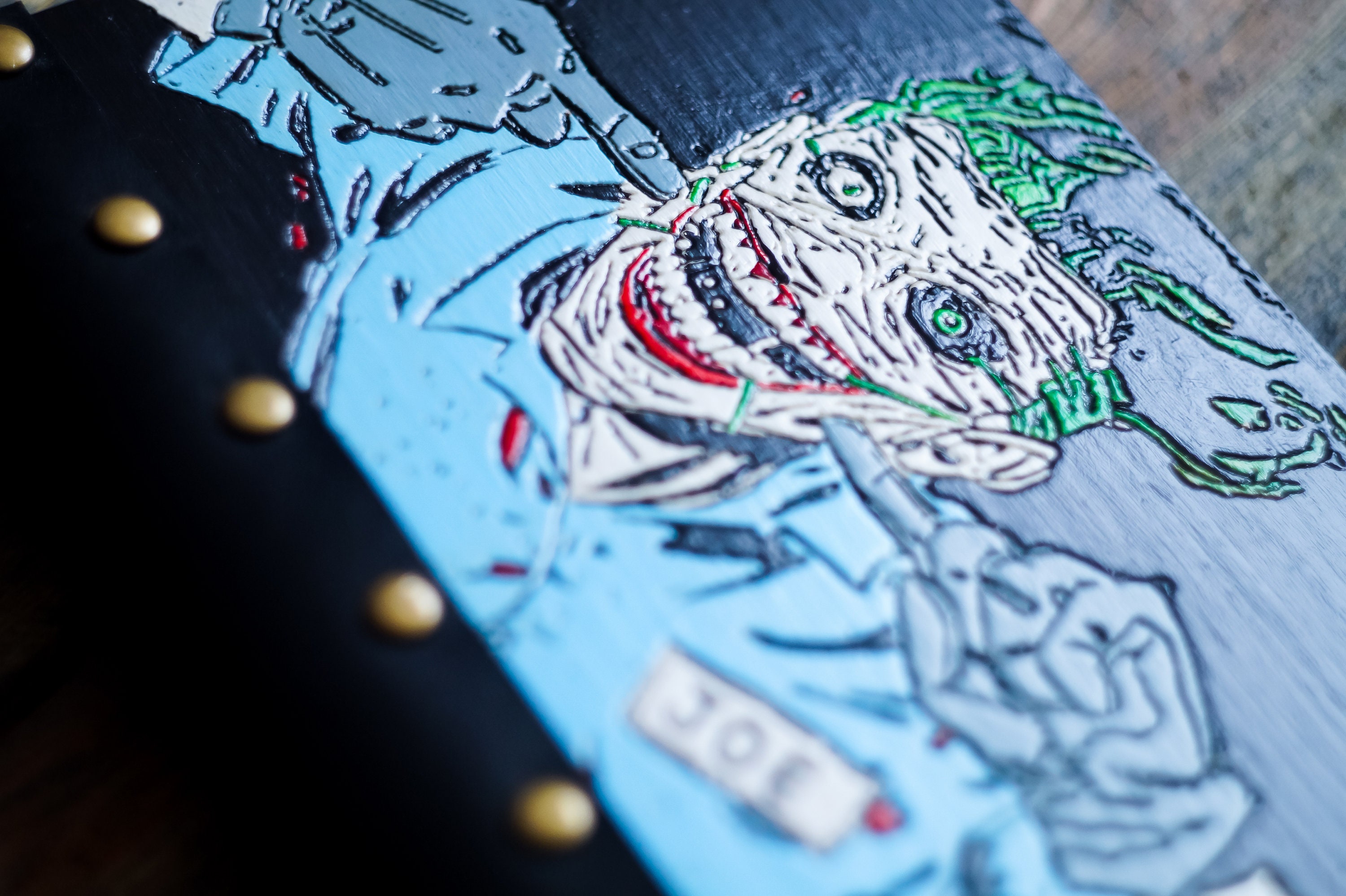 Joker А5 Wooden Journal Notebook Wooden Leather notebook Etsy
