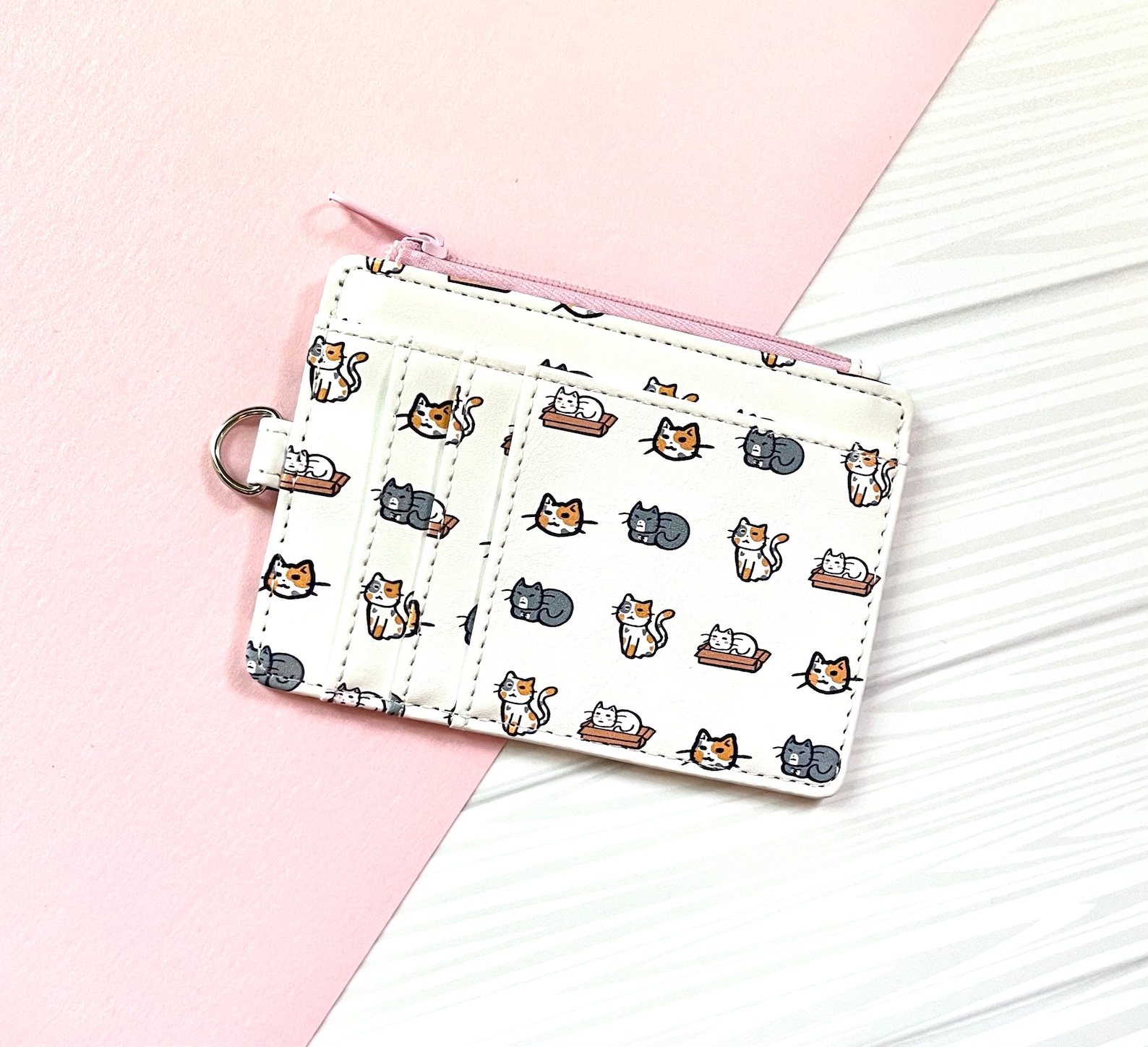 Kawaii Cute Kitty Cat Wallet, Neko Coin Purse, Kawaii Coin Purse, Coin ...