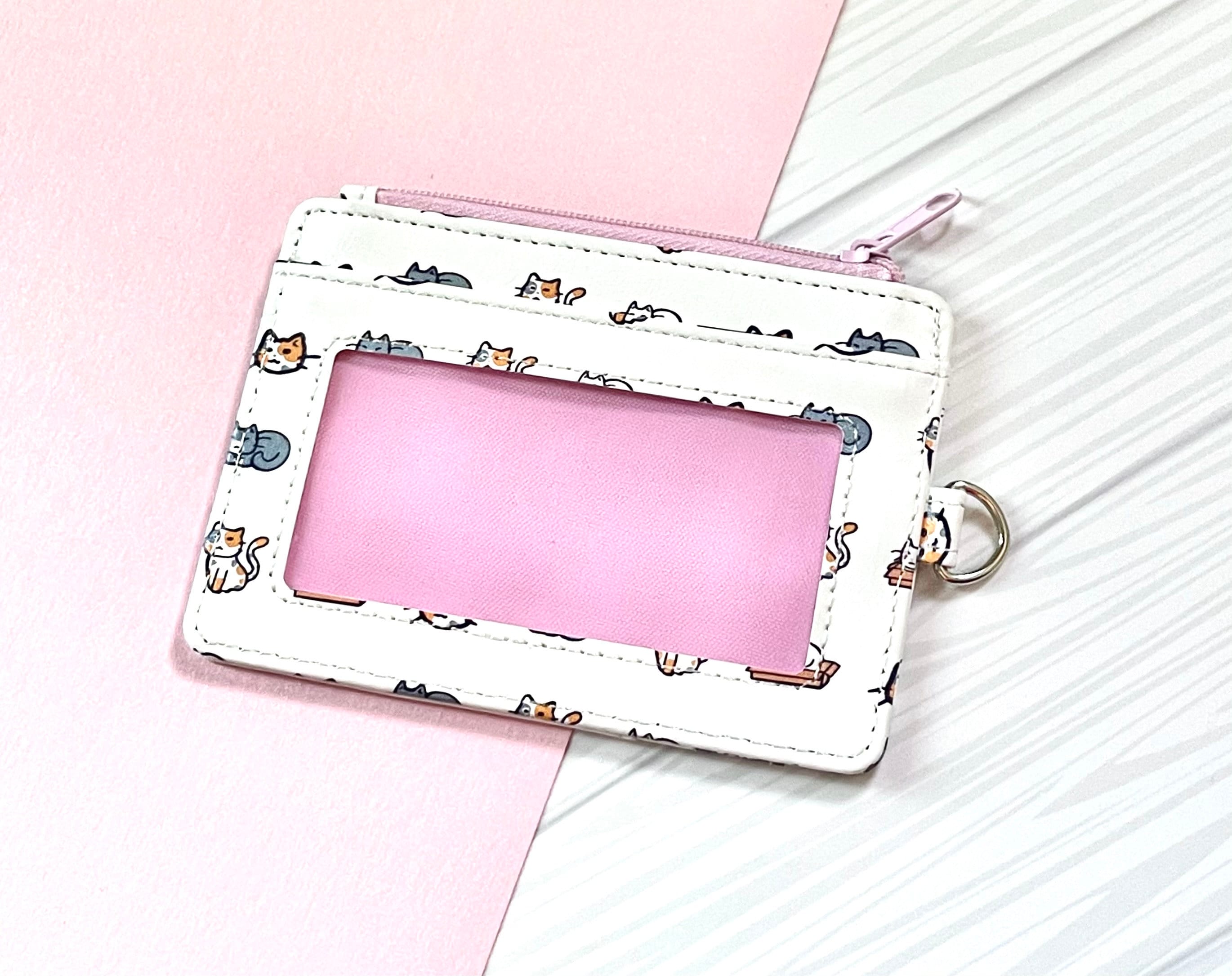 Kawaii Cute Kitty Cat Wallet, Neko Coin Purse, Kawaii Coin Purse, Coin ...