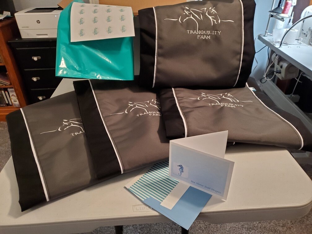 Leg Wrap Holder Free Embroidered Lettering Horse Bandage Etsy