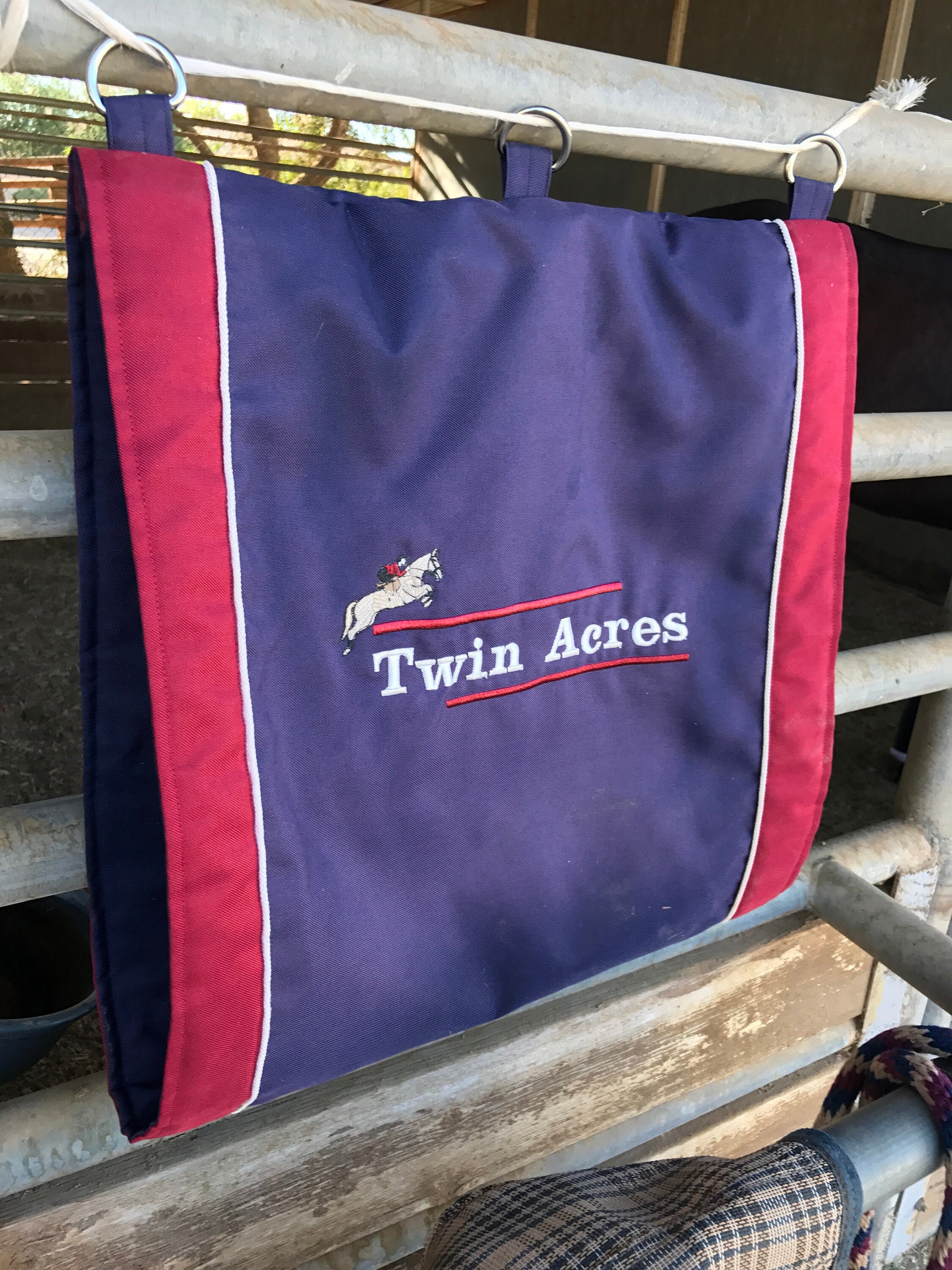 Leg Wrap Holder Free Embroidered Lettering Horse Bandage Etsy