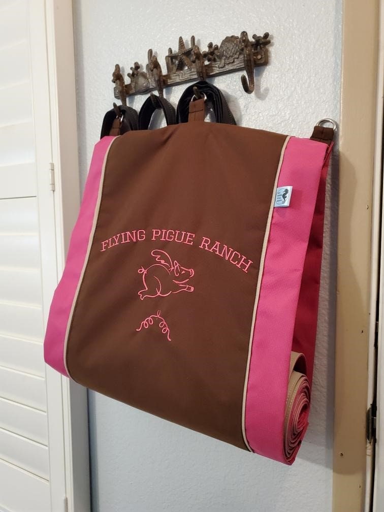 Leg Wrap Holder Free Embroidered Lettering Horse Bandage Etsy