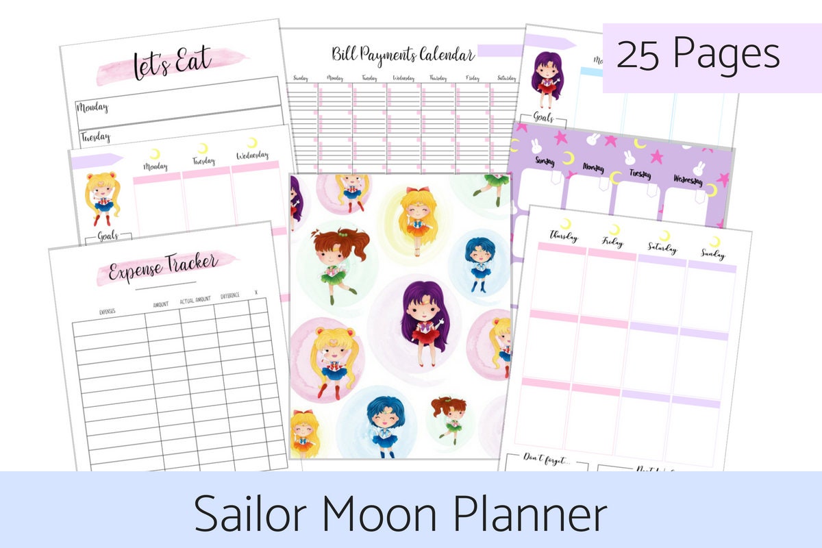 Sailor Moon Planner Printable Planner Insert Full Sheet PDF Etsy sailor-moon-planner-printable-planner-insert-full-sheet-pdf-etsy