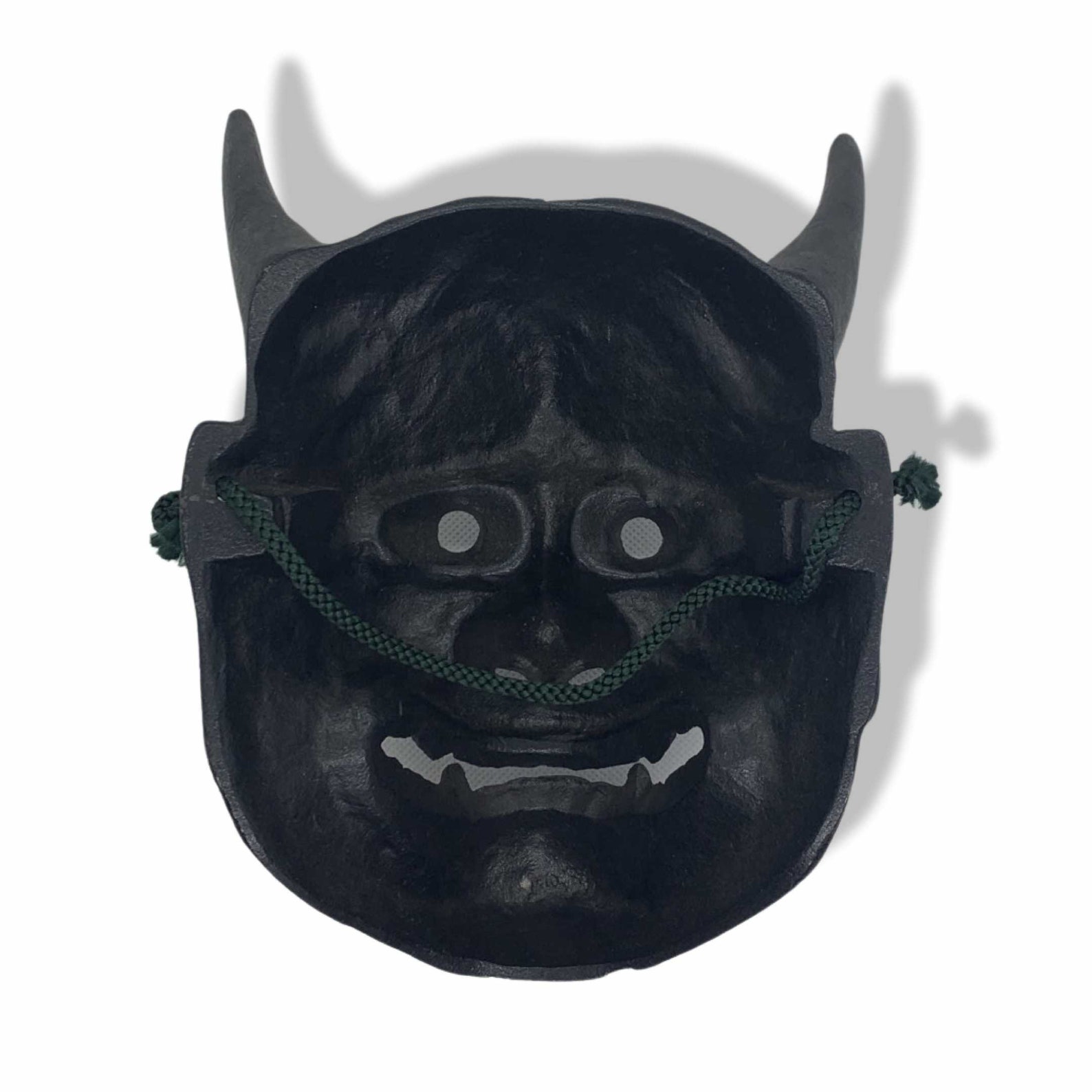 Máscara de hannya de hierro fundido tradicional japonés Etsy