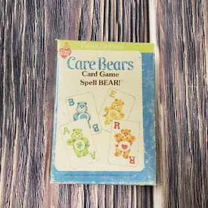 Vintage Care Bears Kartenspiel Bär! 1983 Parker Brothers