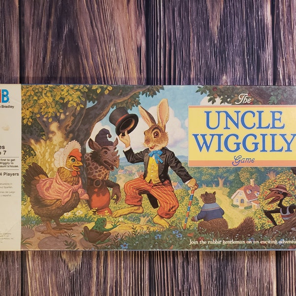 The Uncle Wiggily Game 1988 by Milton Bradley