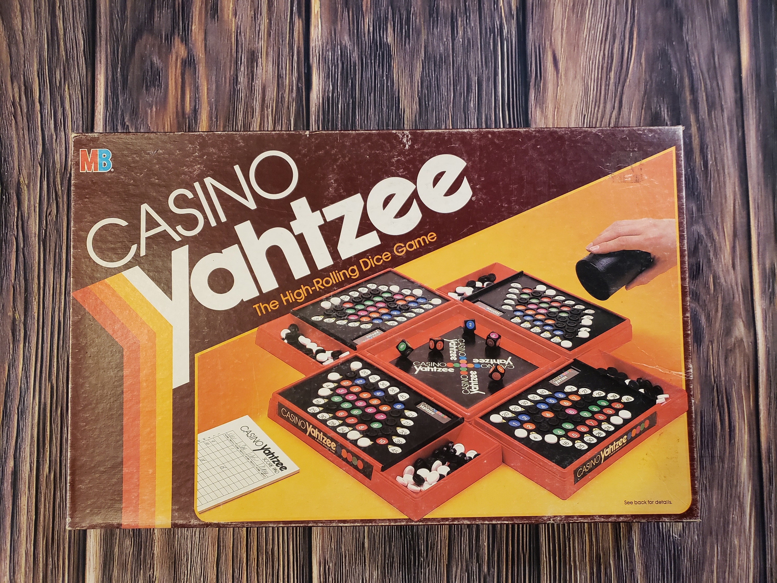 Vintage CASINO YAHTZEE 1986 the High Rolling Dice Game | Etsy Ireland