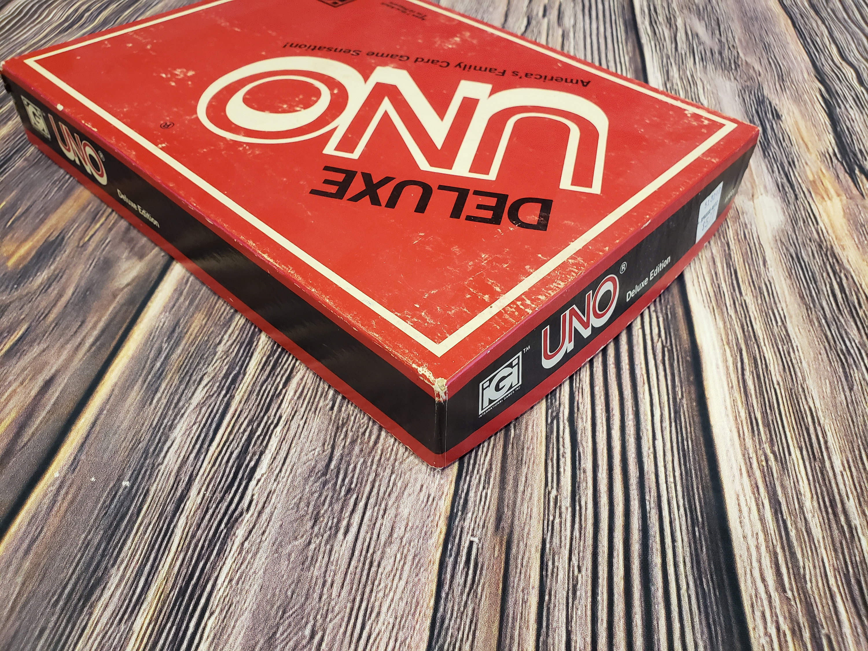 Vintage Deluxe Uno Family Card Game 1978 Igi - Etsy