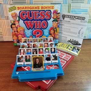 International shipping only Personalized Guess Who game