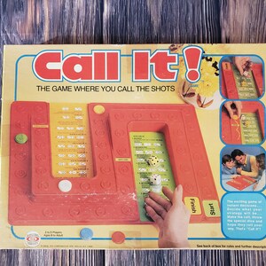 Vintage CALL IT! The Game Where You Call The Shots 1978 by Ideal