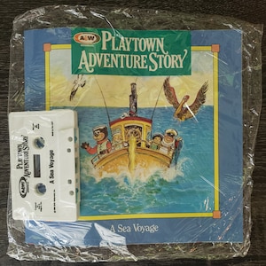 A&W Restaurant Bear Playtown Adventure Story &quot;A Sea Voyage&quot; Cassette