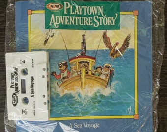 A&W Restaurant Bear Playtown Adventure Story &quot;A Sea Voyage&quot; Cassette