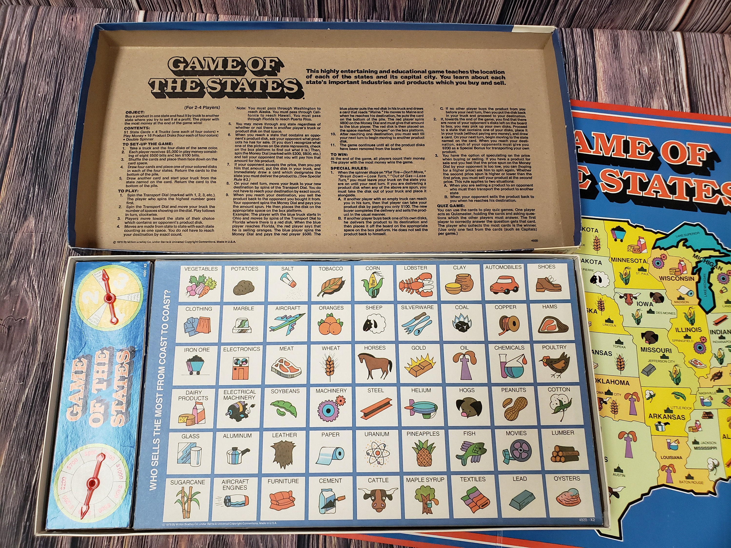 Spare Parts & Pieces 1979 Vintage Guess Who MB Games Free UK Postage! 