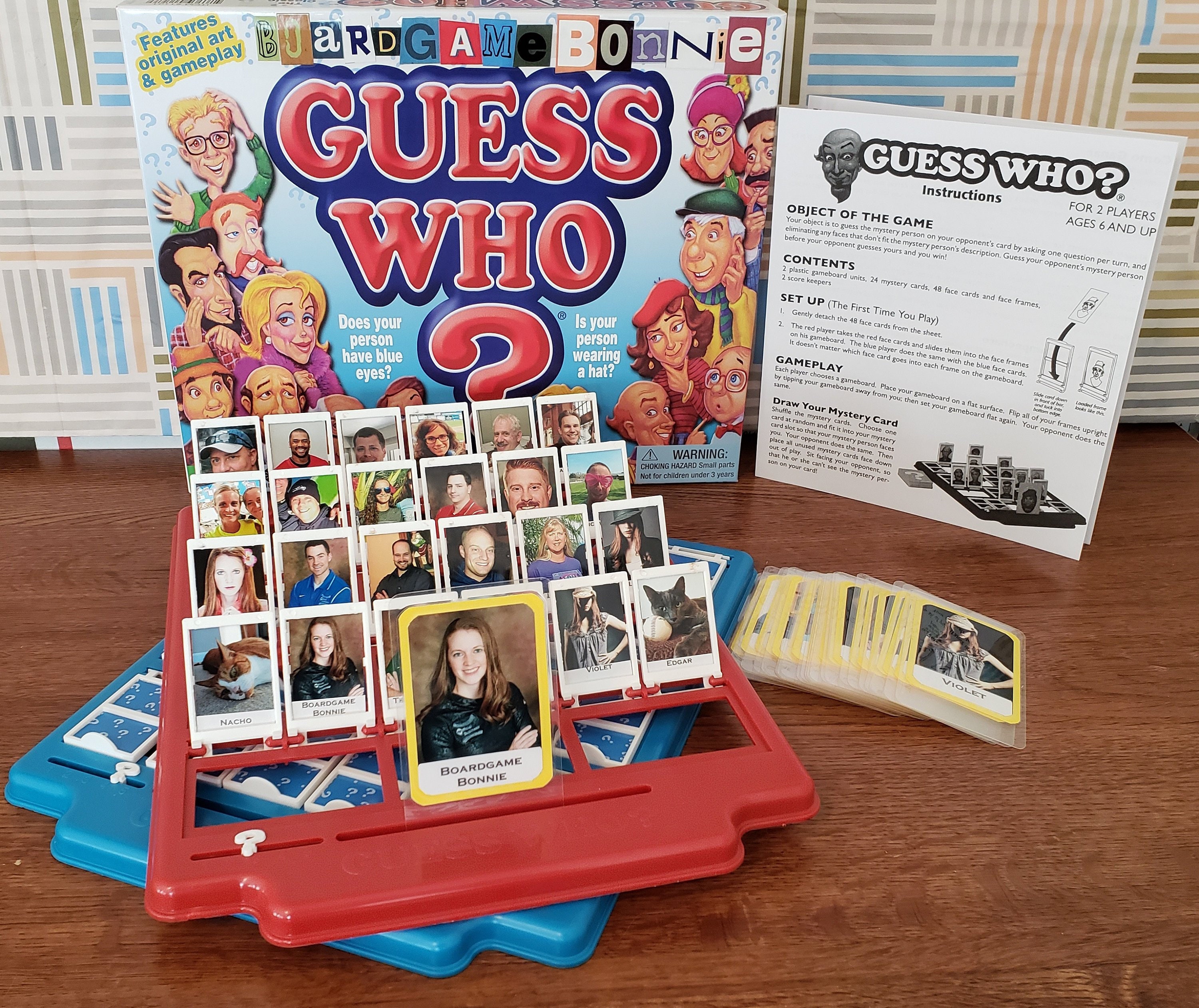 Personalized Who Game | Etsy