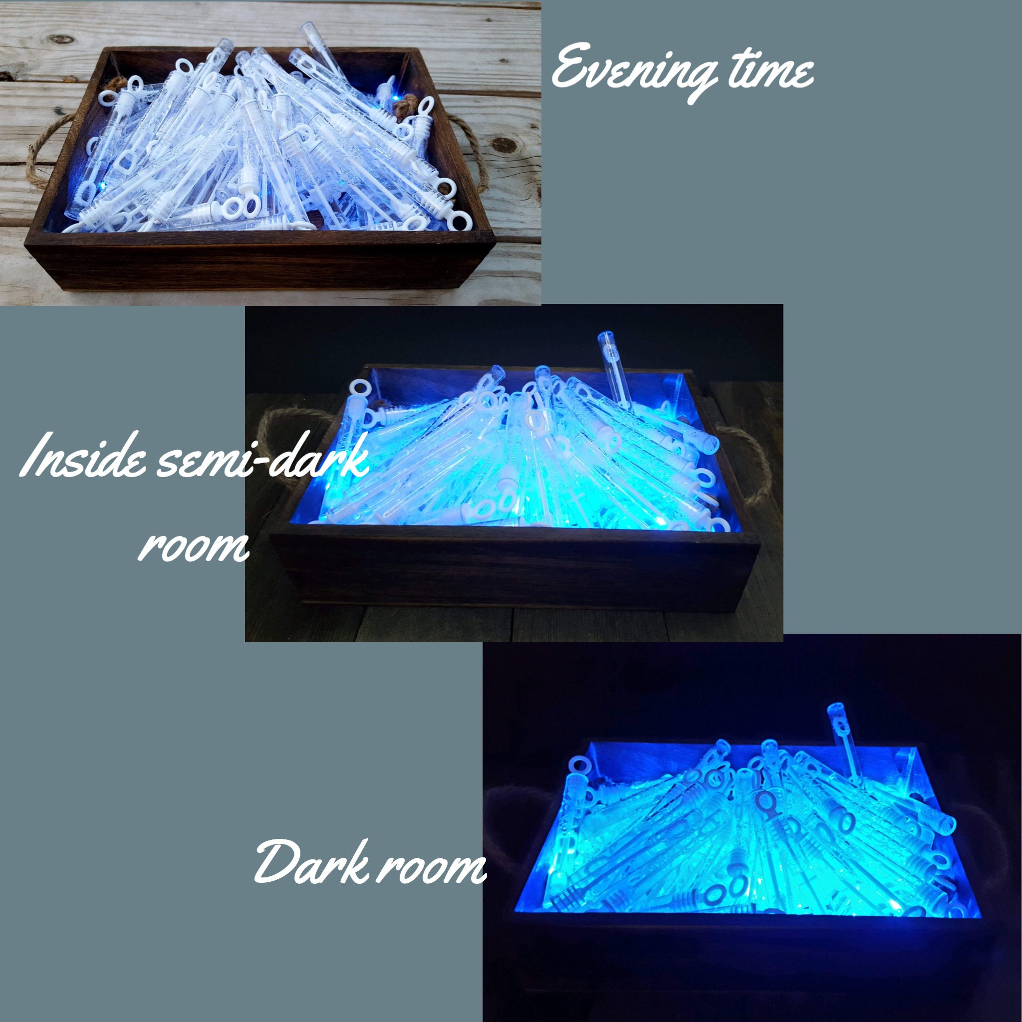 Custom Bubble Wand Boxes 19 Colors Available With Various Etsy