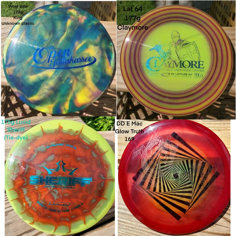 Custom Hand Dyed Disc Golf Discs What you see is what you Etsy