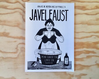 Faust Bleach / FAUST CORPORATION Series / Screen Printing on Paper