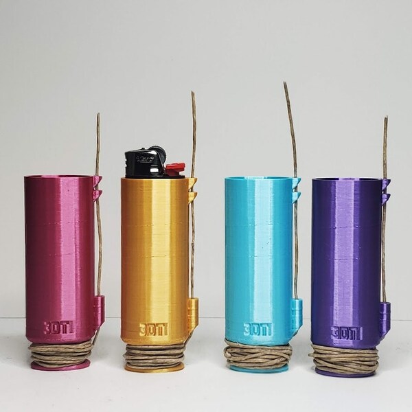 Hemp Wick Lighter Etsy