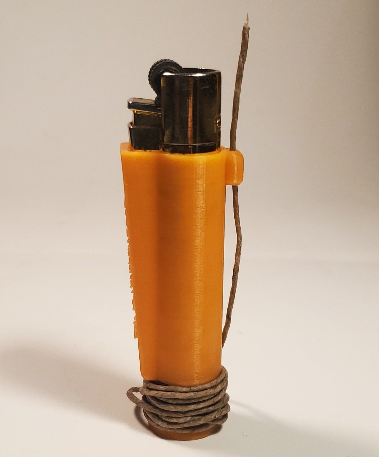 Temp Color Changing Clipper Lighter Hemp Wick Case Etsy