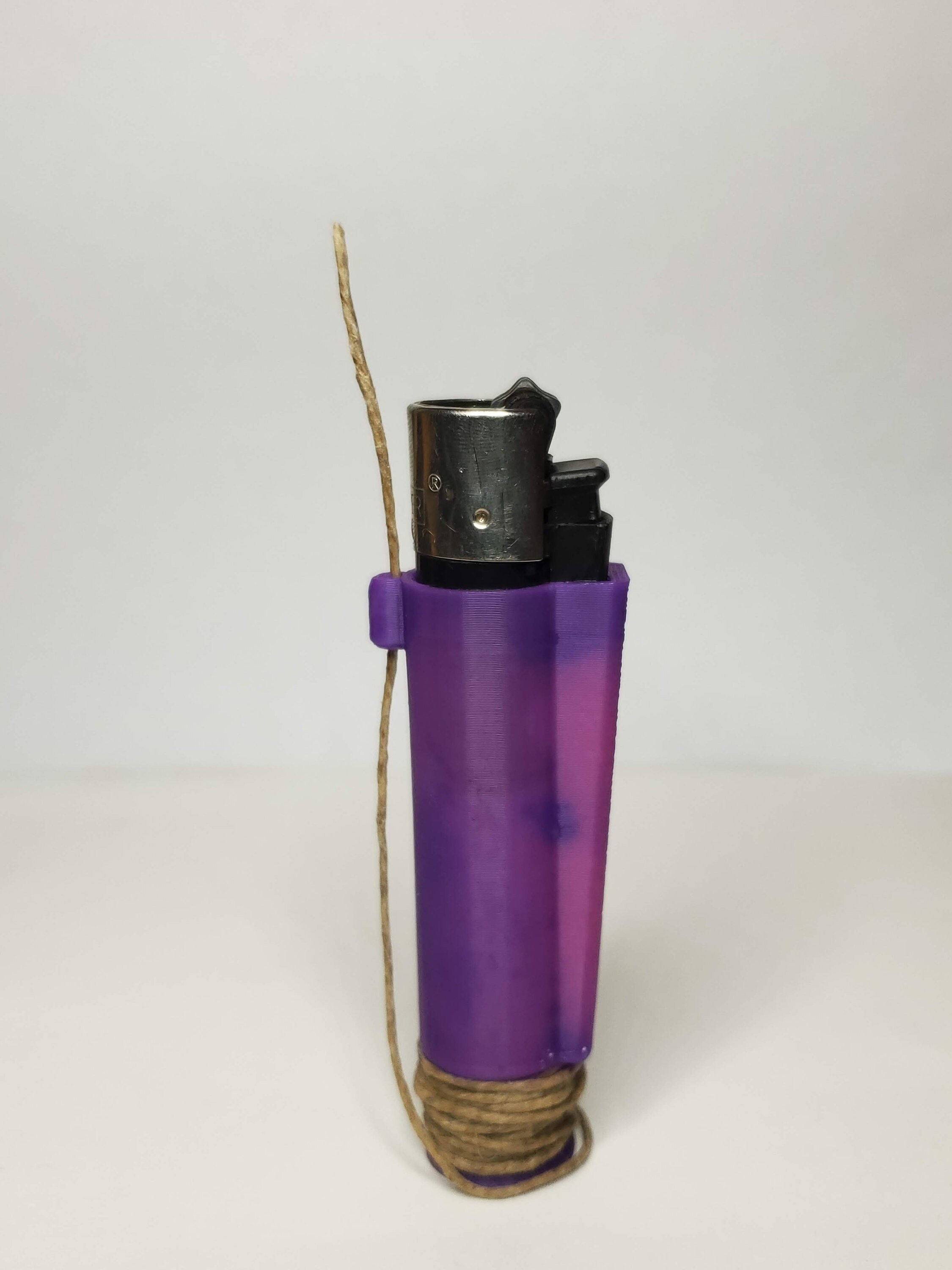 Temp Color Changing Clipper Lighter Hemp Wick Case Etsy