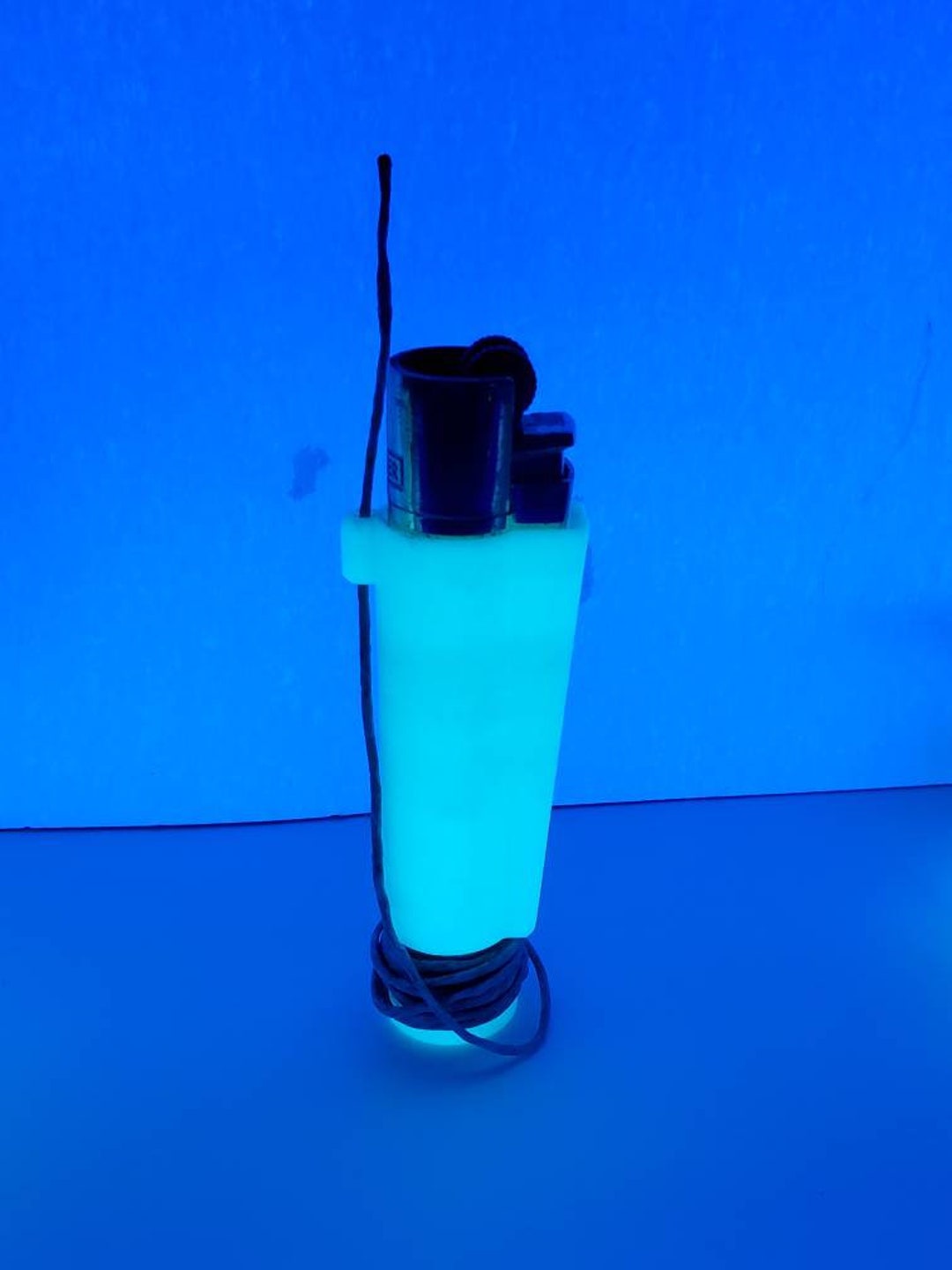 UV Glow in the Dark Clipper Lighter Hemp Case Etsy