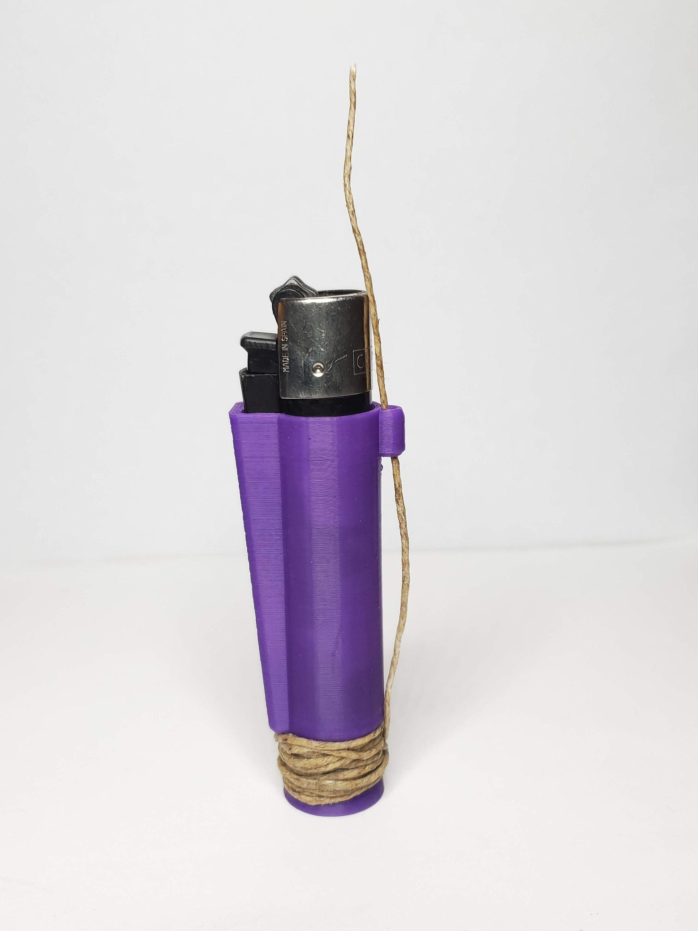 Temp Color Changing Clipper Lighter Hemp Wick Case Etsy