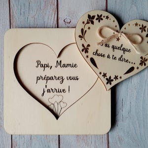 Boîte Surprise Annonce Grossesse & Événements