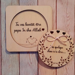 Boîte Surprise Annonce Grossesse & Événements