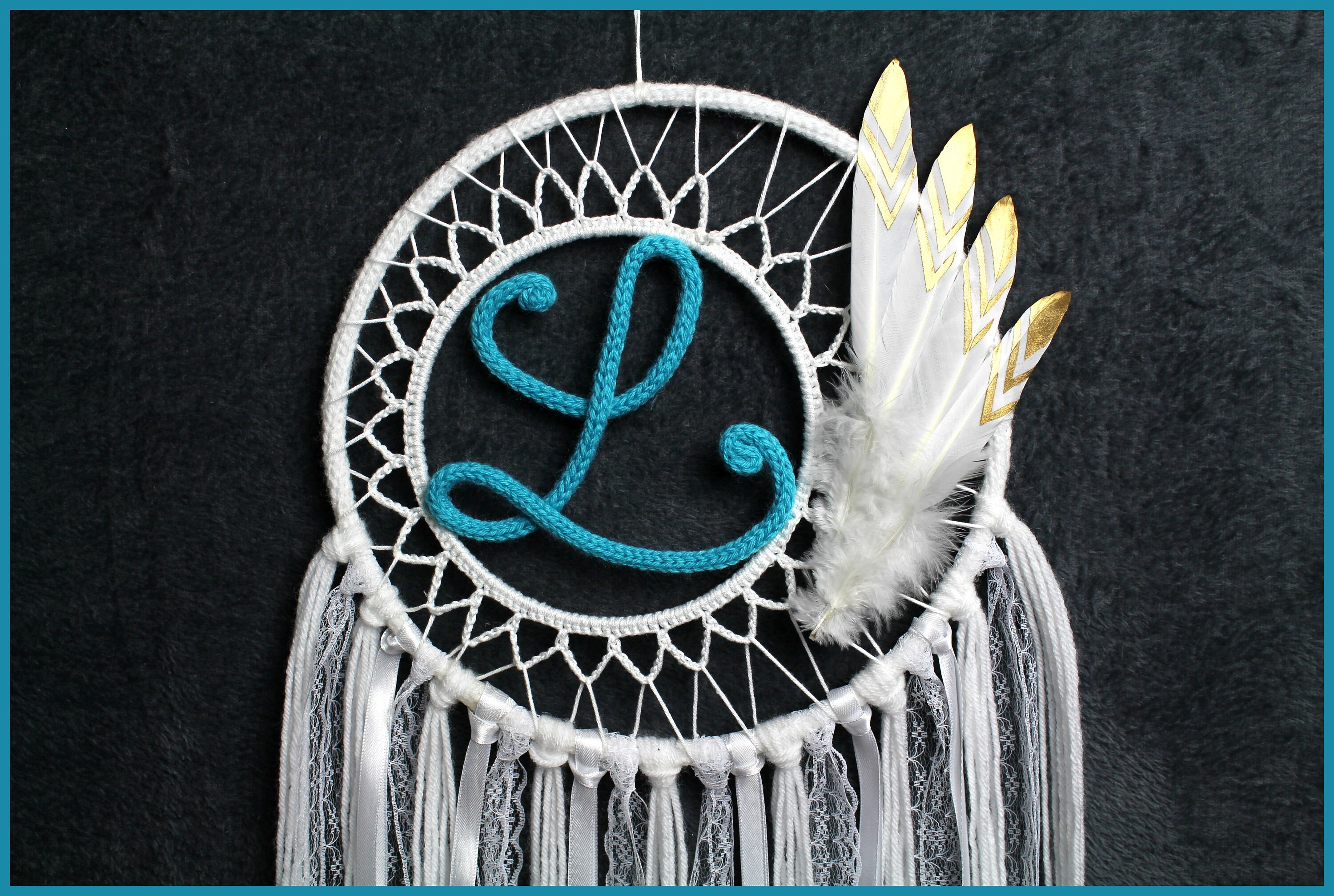 Attrape-Rêves Personnalisable Initiale