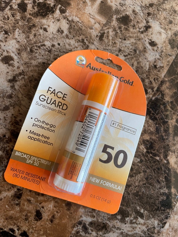 Australian Gold Face Guard Sunscreen Stick SPF 50 0.50 oz Etsy
