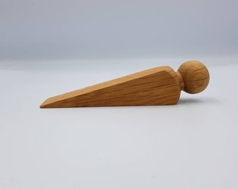 Oak door stop. Door wedge. Reclaimed oak door stops.