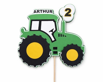 Personalisierter Traktor Tortendeko, Bauernhof Tortendeko, Kindergeburtstag Tortendeko, Kindergeburtstag Tortendeko, Kindergeburtstag Tortendeko