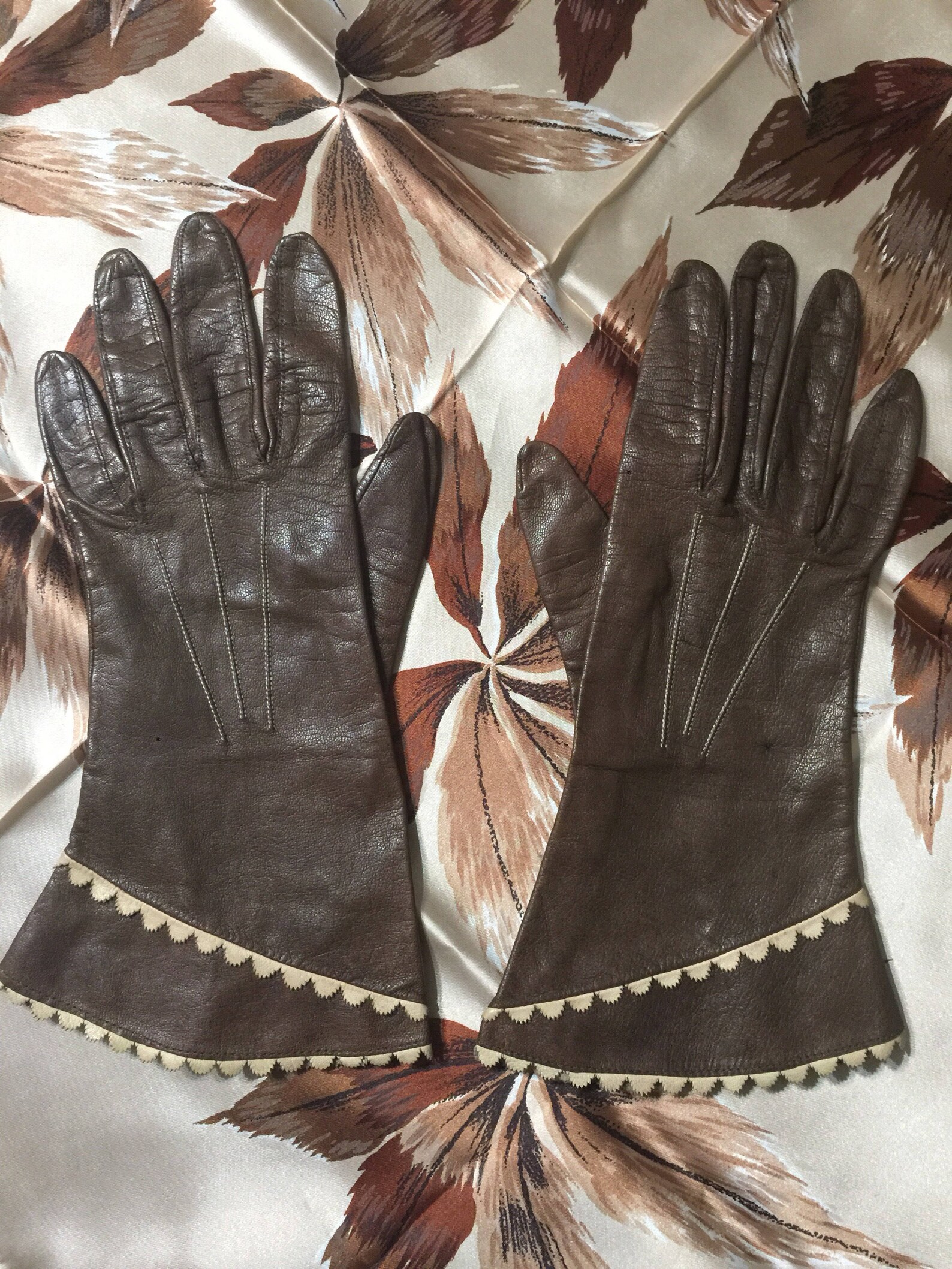 1960s Leather Driving Gloves Vintage Leather Driving Gloves | Etsy