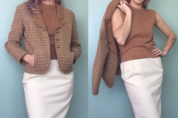 Vintange 50's/60's Pendleton sleeves knit sweater
