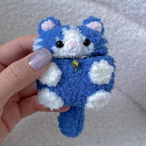 Lovely Brown Bear AirPods 4 Case Apple AirPods Pro Case Headphones Case For Airpods, Cute Animal Aipods Case, Crochet Earbud Case