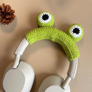 Bonitas fundas para auriculares con forma de rana para Airpods Max/SONY/BEATS, regalos de Navidad para ella.