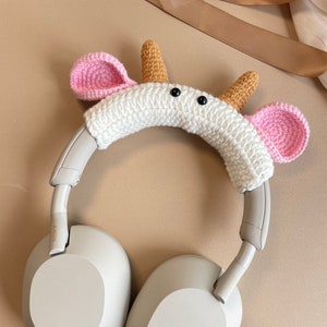 Cute Cow Airpods Max attachments Headphone Covers AirPod Max Cover Christmas Gifts For Her