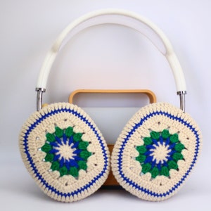 Crocheted Granny Square Airpods Max Cases Headphone Covers AirPod Max Cover Handmade Gifts