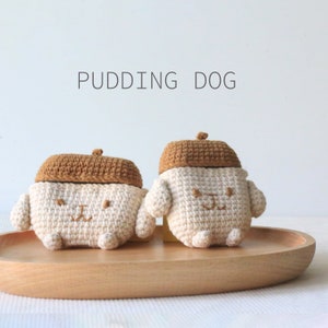 Pudding Dog AirPods Case 4 Airpods Pro Case Funny Cute Animal Airpods Case Dog Airpods 1/2 Case  Kid&#39;s Toy Airpods Case Cover
