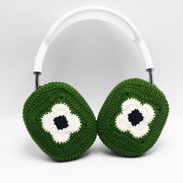 Outlets Crocheted Flower Airpods Max Cases Flower Headphone Covers Cute AirPod Max Cover Handmade Gifts