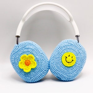 Outlets Cute Crocheted Airpods Max Cases Headphone Covers Cute AirPod Max Cover Handmade Gifts