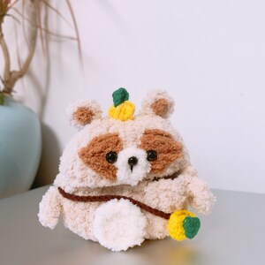 Ready to Ship Crochet Strawberry Raccoon AirPod Case Airpods - Etsy