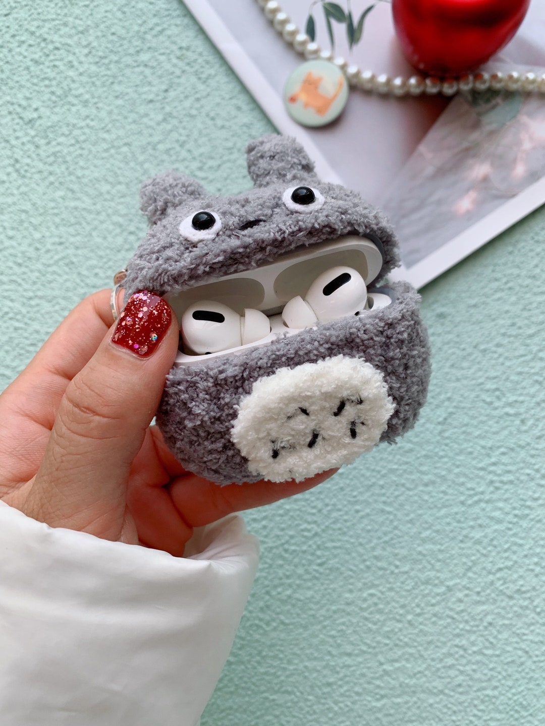 Cat Airpods 4 Case Crochet Airpods Pro 2 Cases Kawaii Airpods