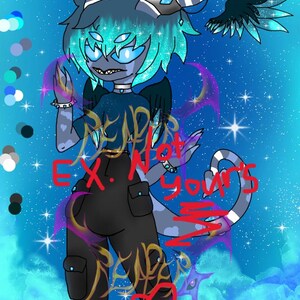 Custom Imp Commission+Suprise emote!