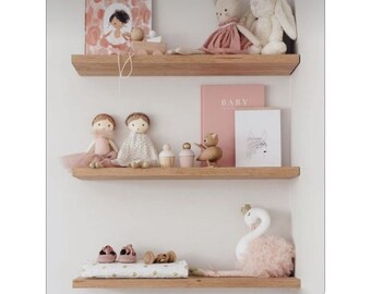 Hanging shelf - shelf for children's room, hanging shelf