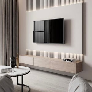 Tammy- hanging TV cabinet with drawers, TV cabinet, modern cabinet, cabinet, chest of drawers