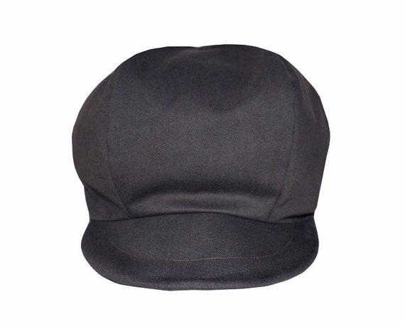 Rasta Cap Gray Gabardine Dreadlocks Special!