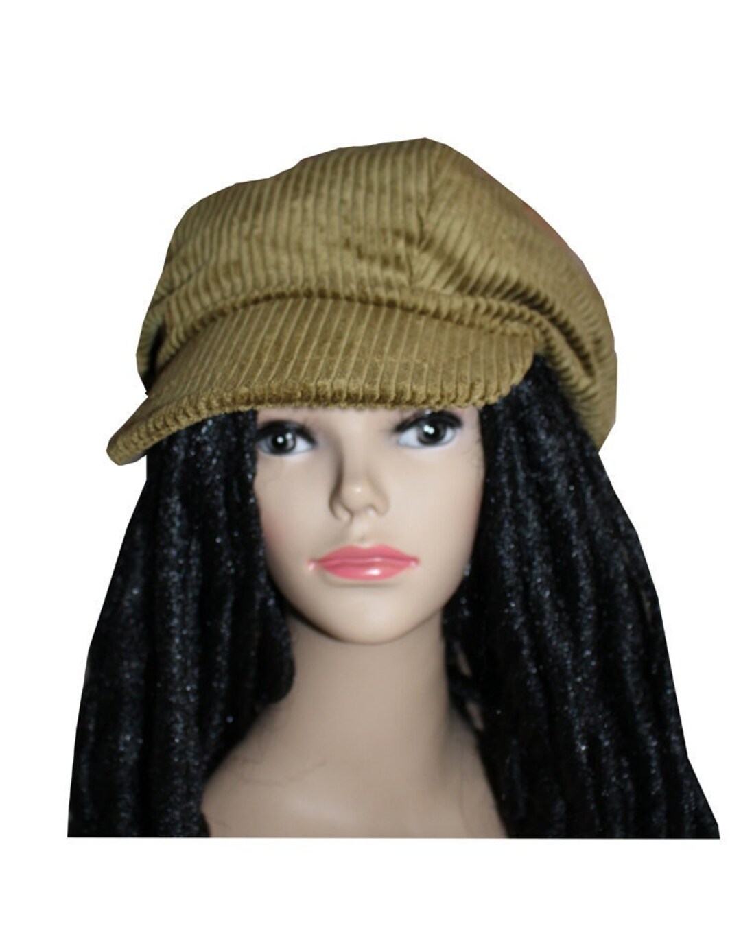 Kakhi Rasta Rasta Khaki Corduroy Cap Dreadlocks Special - Etsy