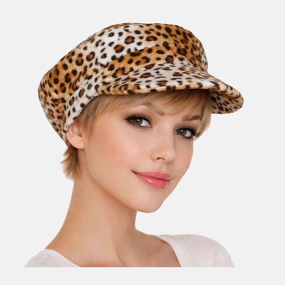 Cheetah, Tiger, Zebra, Giraffe Fur Cap - Etsy